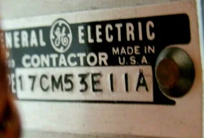 NEW GENERAL ELECTRIC 17CM53EIIA CONTACTOR