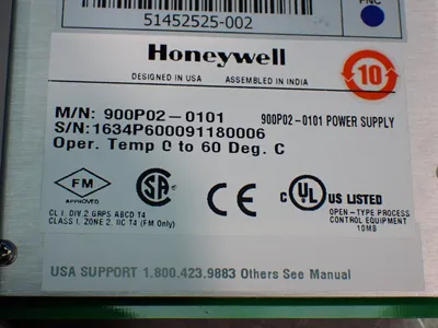 Used HONEYWELL 51452525002 PLC Power Supplies Ohio US | HGR 24 #1134671