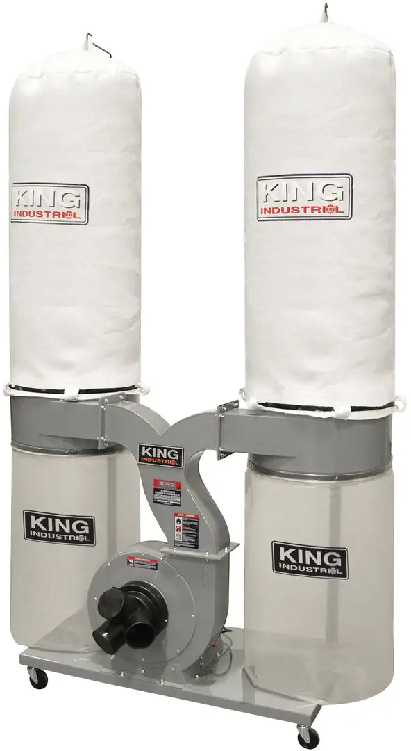 New | in-Stock KING CANADA KC-4045C Dust Collectors British Columbia CA | Lenmark #272805