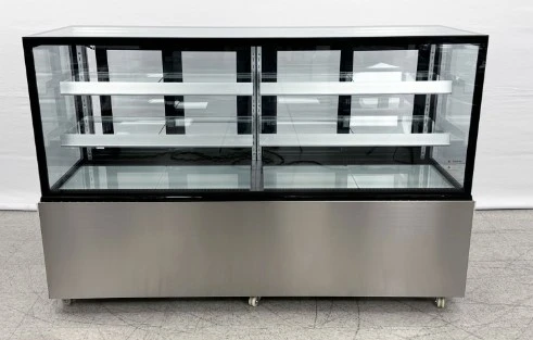 171-0039 72” Square Self Contained Full Service Bakery Display Cooler