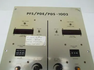 LFE PFS/PDE/PDS-1002 Control Panel Barrel For Plasma Etcher Wafer Descummer