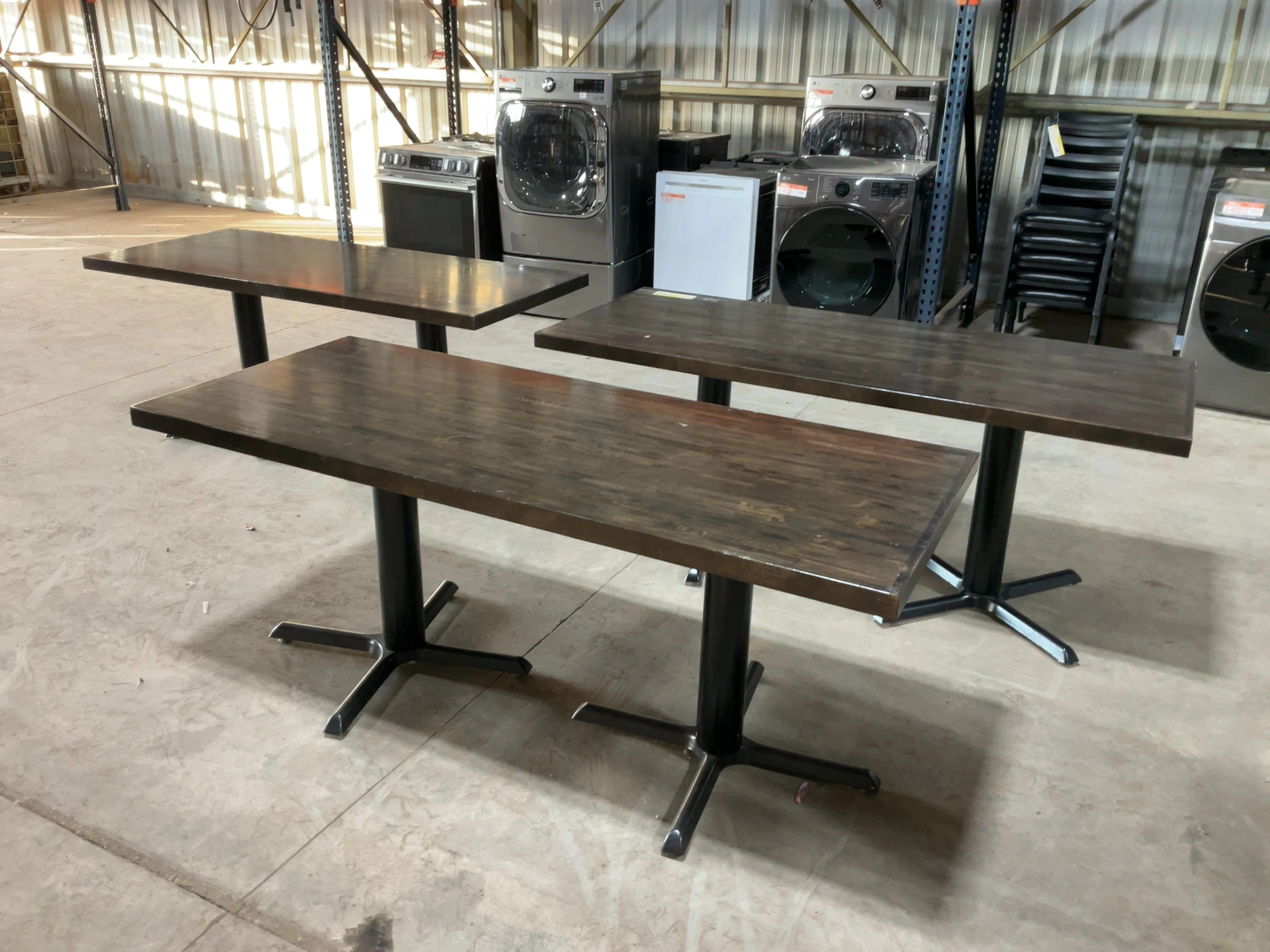 Used LOT OF (3) _UNKNOWN_ Restaurant Front of House Furnishings Michigan US | Miedema Asset Management Group #1761582