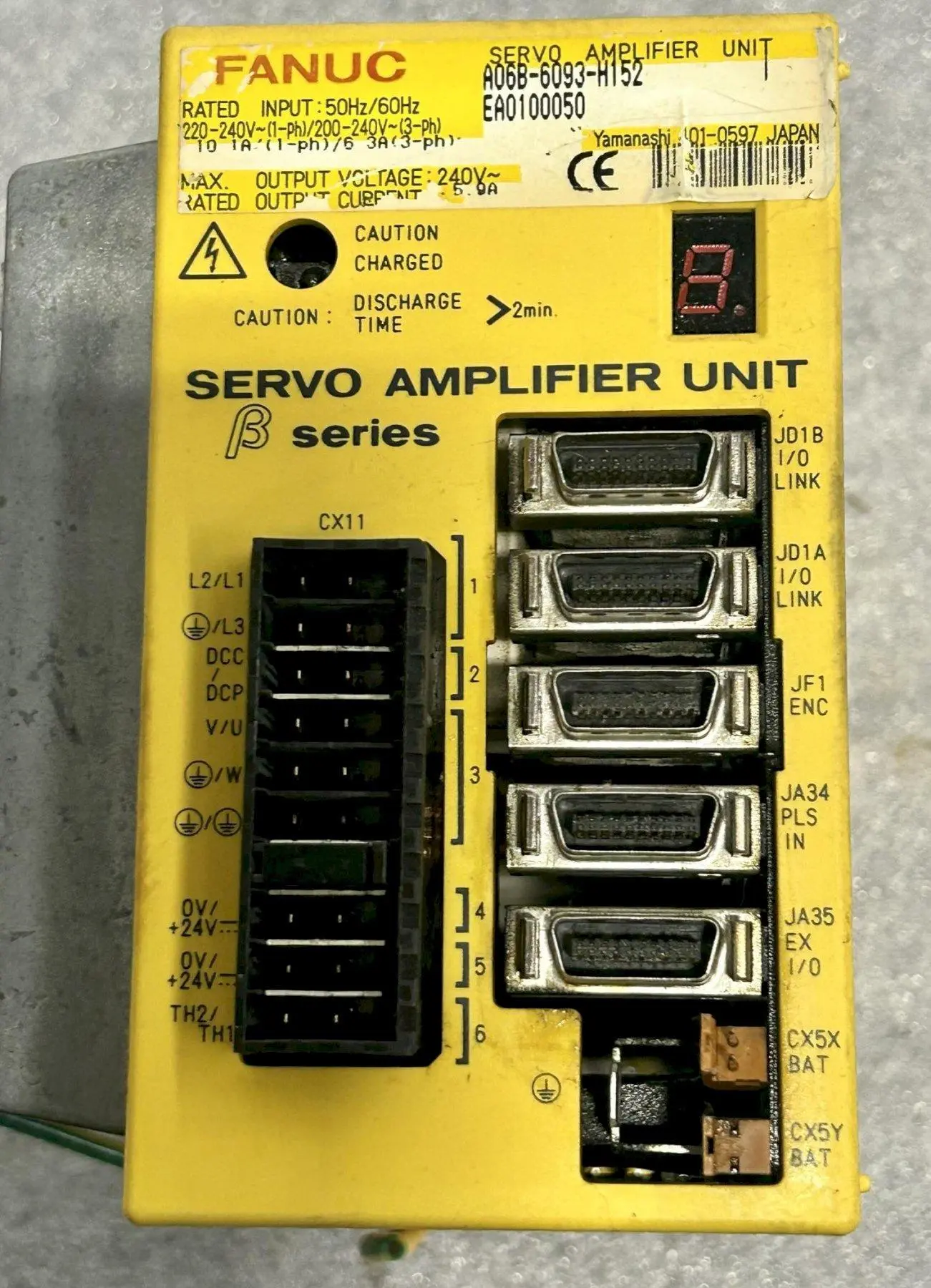 USED Fanuc A06B-6093-H152