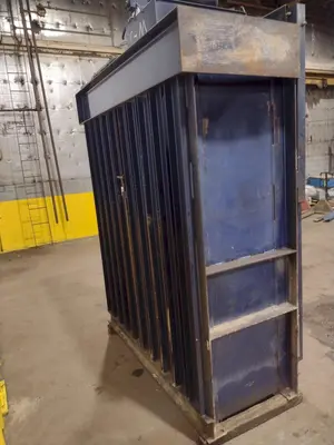 72" X 30" JV MFG CRAM A LOT MODEL #DBR-72-H VERTICAL HYDRAULIC CARDBOARD BALER: STOCK #18058