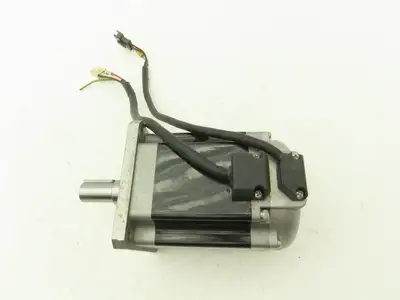 Tamagawa Seiko 4614N3325E208 AC Servo Motor  W Encoder 16mm Shaft
