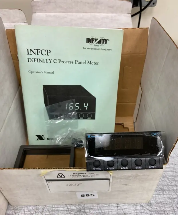 New | in-Stock Newport Electronics Infinity C Process Panel Meter Meters - Misc California US | ANACAPA EQUIPMENT BROKERS, INC #77994