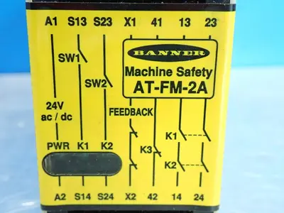 Used BANNER ATFM2A Relays & Switches | HGR 24 #739507