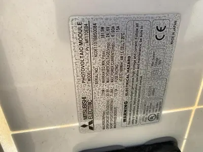 USED MITSUBISHI PV-MF170EB4