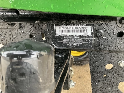 Used 2024 JOHN DEERE X370 TRACTOR Mowers Michigan US | Miedema Asset Management Group #1414714