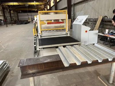 Galvanized B-Deck Sheet Roll Forming Machine in USA