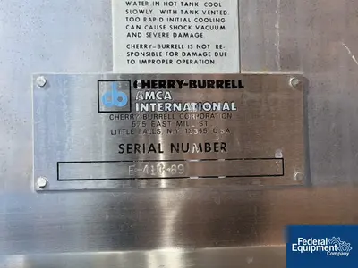 Used Cherry-Burrell _UNKNOWN_ Reactors Ohio US | Federal Equipment Company #1090470