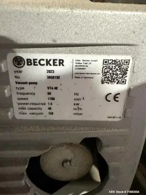 Used Choice Bagging Model 1100 Automatic Valve Bag Placer | 480 Bags/Hour | 304 SS Contact | 2023 | Vacuum Pickup & Valve Opener