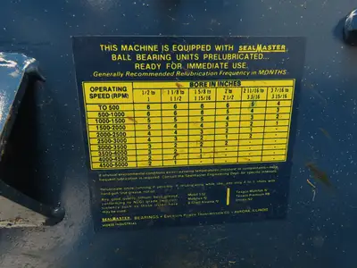 GFP 109019R Backward Incline Blower 16" Fan 9" In 8x9" Out 7.5Hp 230/460V 3Ph