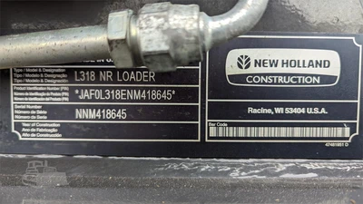 USED 2023 NEW HOLLAND L318