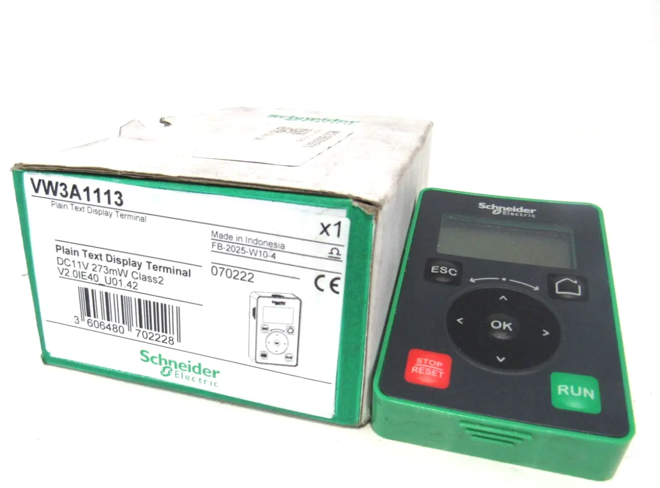 NEW SCHNEIDER ELECTRIC VW3A1113 DISPLAY TERMINAL