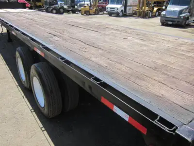 New | in-Stock A PLUS 40′-65′ EXTENDABLE FLATBED TRAILER Flatbed Trailers Florida US | USA Transequipment #1542554