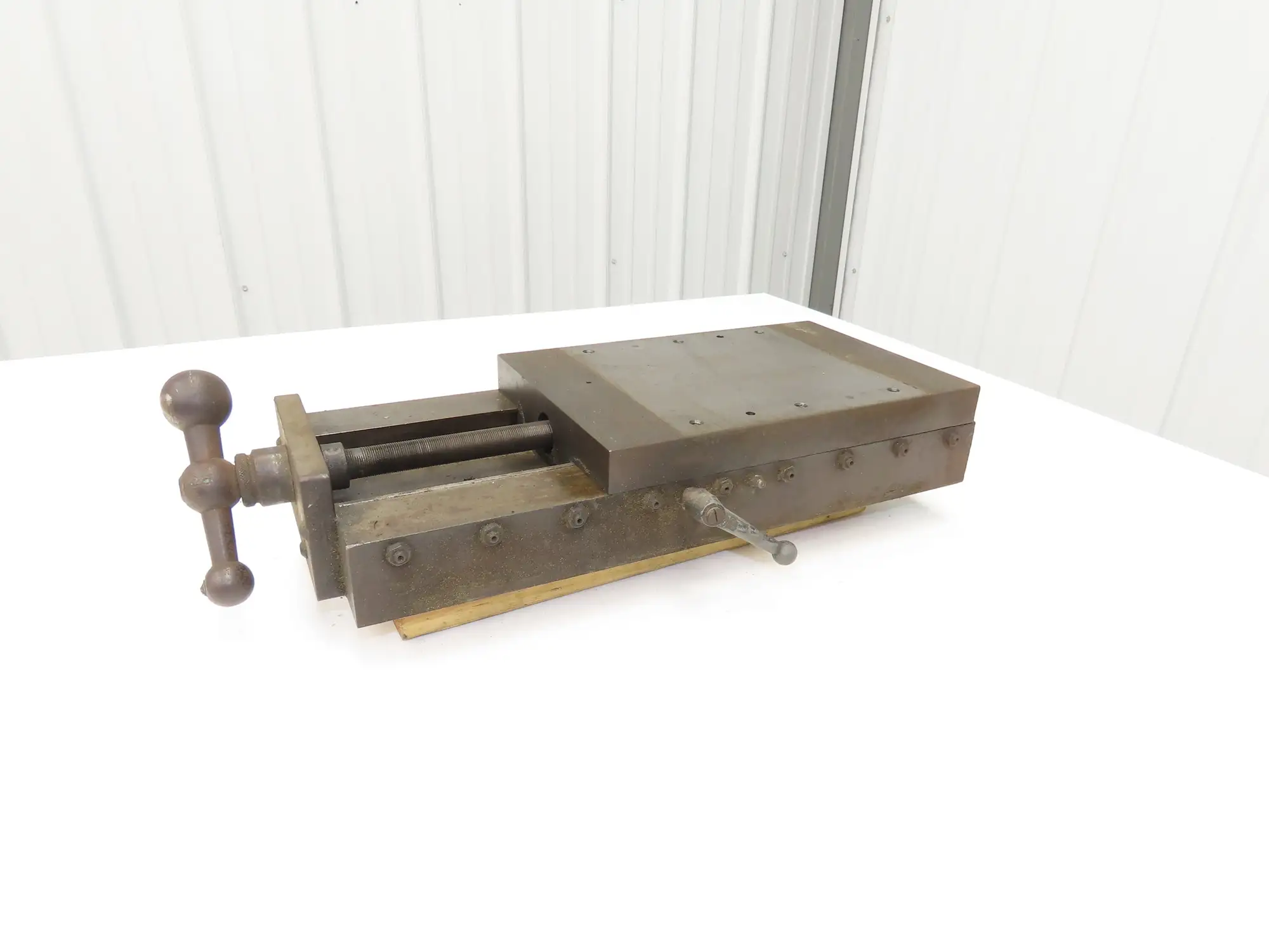Milling Machine Sliding Dovetail Fixture Table 8"x12" Threaded Jig Plate READ