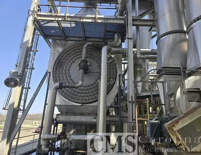 USED DAVENPORT 11X70 ROTARY STEAM TUBE DRYER