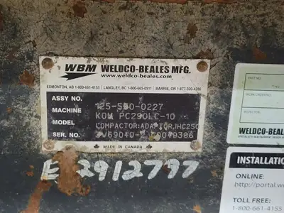 USED WELDCO-BEALES IHC-250