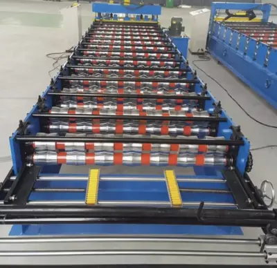 Metal Roof Tile Roll Forming Machine in Dominican Republic