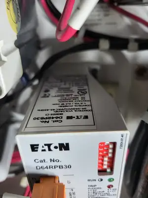 40 hp, 600V, 100A FVNR Starter, Size 3 Bucket for Freedom 2100 MCC Frame