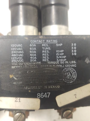 USED Dayton 15X753A