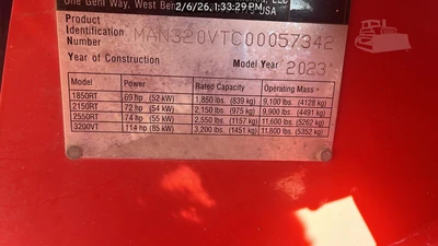 Used 2023 MANITOU 3200VT Compact Track Loaders Texas US | National Equipment Dealers #1422700