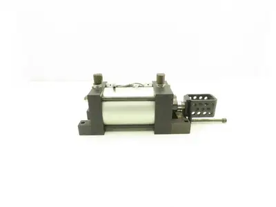 Vickers Q6E-4.00X4.00-N-1.00-2-L-N-H-1-1 Pneumatic Air Cylinder 4"Bore 4"Stroke