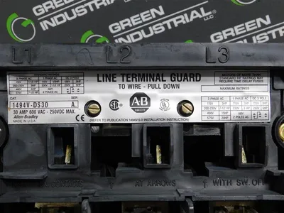 Allen Bradley 1494V-DH633 Fusible Disconnect Switch Kit Ser.A 30A 600V