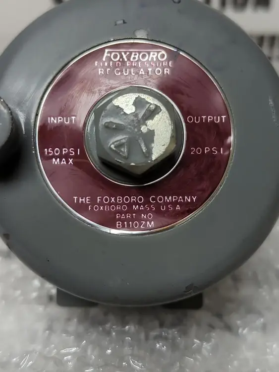 New | in-Stock FOXBORO B1102M Air Pressure Regulators Ohio US | Surplus Asset Holdings #1246600