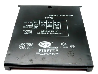 USED FIREYE EUV1 FLAME AMPLIFIER MODULE