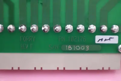 NEW FORRY CIRCUIT BOARD MONITOR 102176-12 REV F STOCK G655
