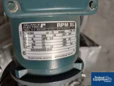 USED Mueller 150 LIter Mueller Reactor, 316L S/S, 35/60#