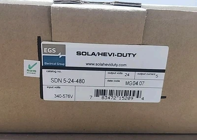 NEW SOLA SDN 5-24-480