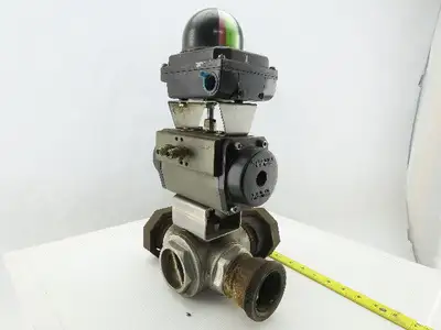 Durair II AP075N Pneumatic Actuator W/2" NPT 3 Way Valve