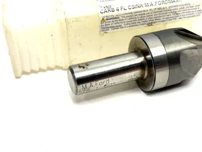 USED M.A. FORD CHATTERLESS SINGLE END COUNTERSINK 6-FLUTE 1 X 60° 78176