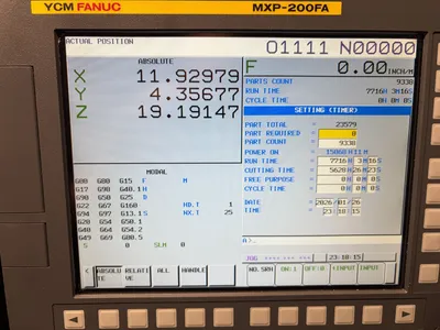 2017 YCM NXV560A Machining Centers, Vertical | Asset Exchange Corporation (8)