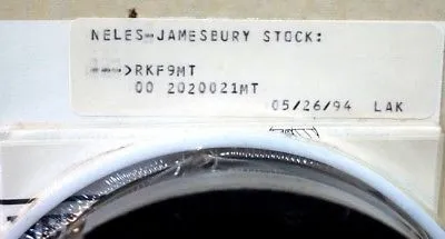 NEW NELES JAMESBURY RKF9MT REPAIR KIT