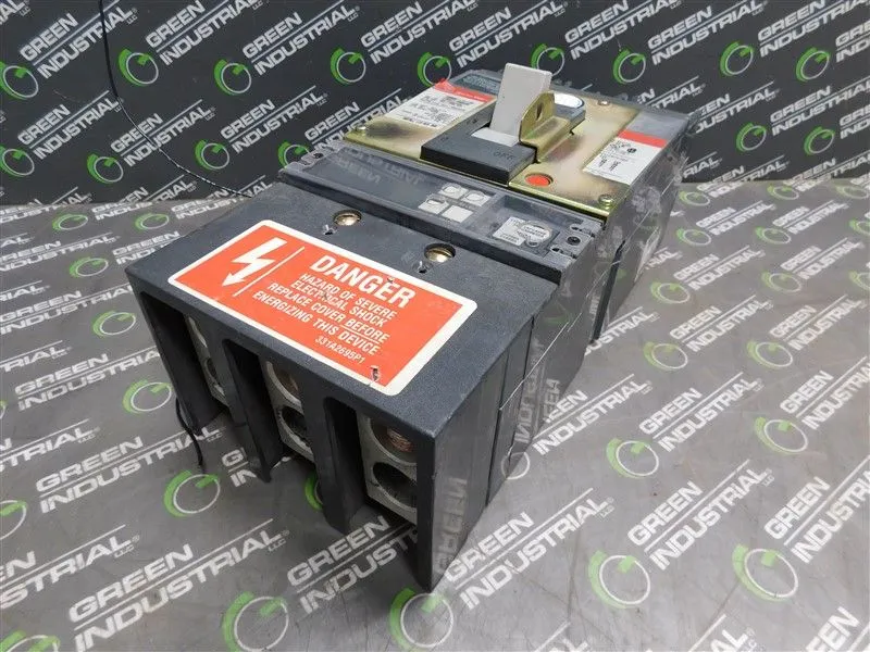 Used 400 Amp GE SPECTRA Electronic Breaker SGLL36BB0400 MVT+ With SHUNT TRIP