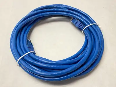 NEW STARTECH 15 FT BLUE MOLDED CAT6 UTP PATCH CABLE ETL VERIFIED
