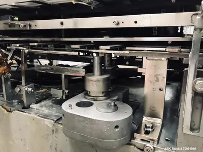 Used CAM AV06 Automatic Vertical Glue Cartoner | Intermittent Motion Cartoning Machine