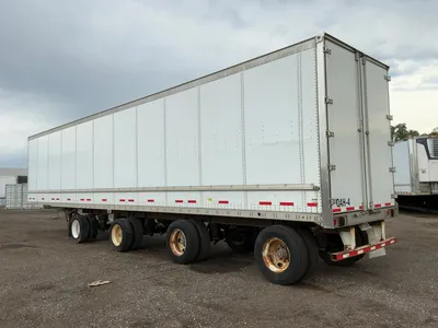2011 Wabash 48' Quad Spread Axle Dry Van Semi Trailer
