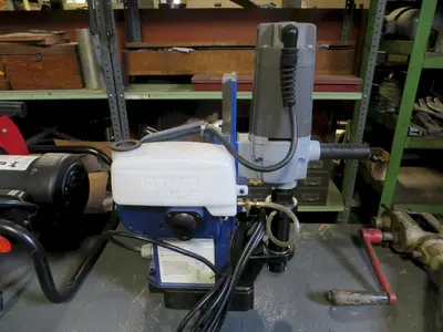 New NITTO KOHKI Portable Magnetic Base Drilling Machine, Model WA-3500