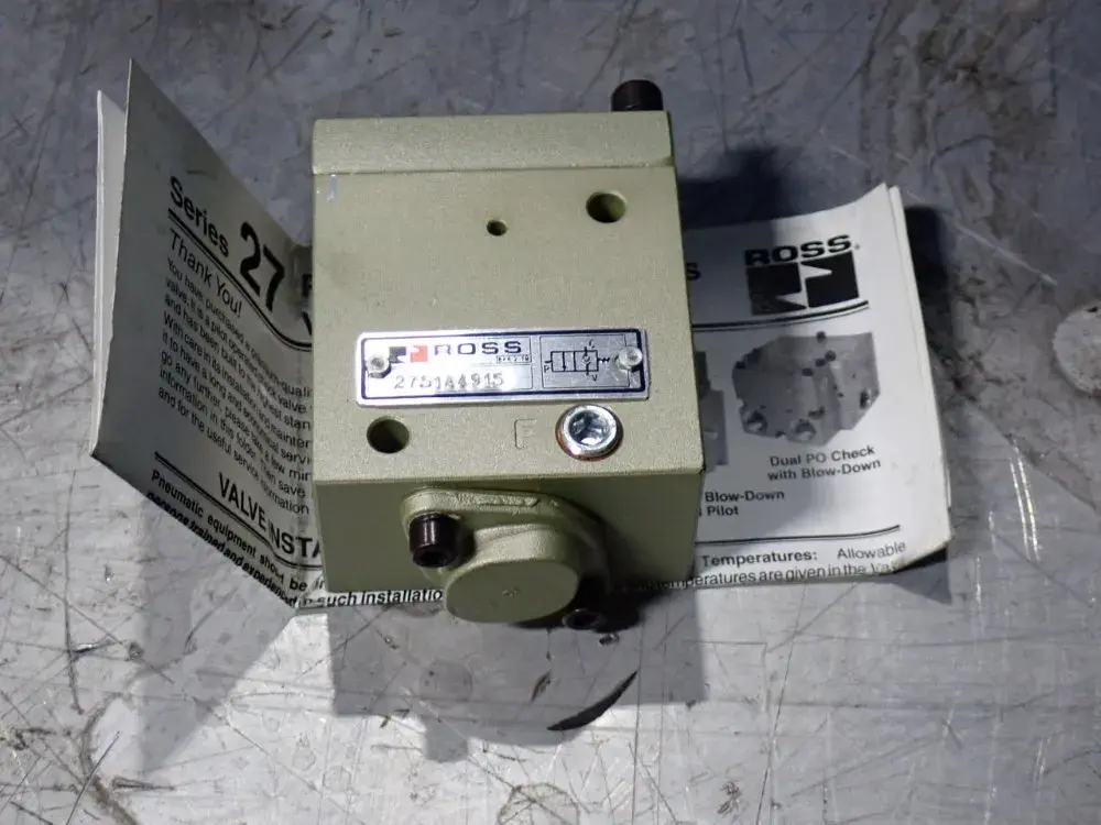 USED ROSS CONTROLS 2751A4915