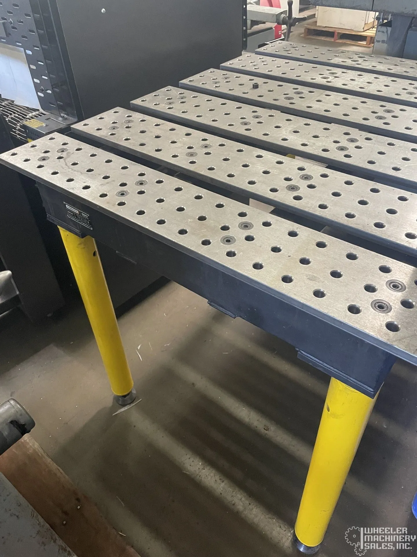 STRONG HOLD 46 X 38 Steel Top Table #8245 #1