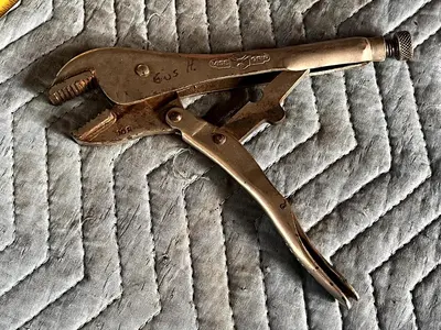 Vintage No. 10R PETERSON-DEWITT MFG. CO. VISE-GRIP Locking Pliers USA MADE