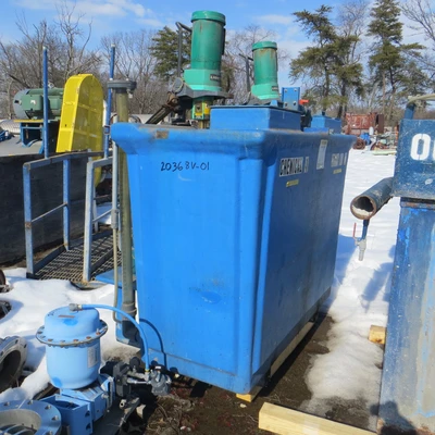 _UNKNOWN_ 100 Gallon Tank Lined Misc. (H=height, L=length) | Perry Equipment (5)
