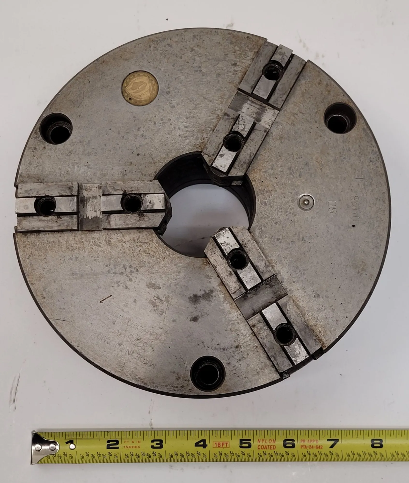 USED BISON 3 Jaw Chuck
