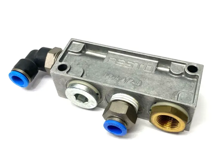 Used Festo Distributor block 6704 Parts (Hydraulics and Pneumatics) Michigan US | Maverick Industrial Sales #1398297