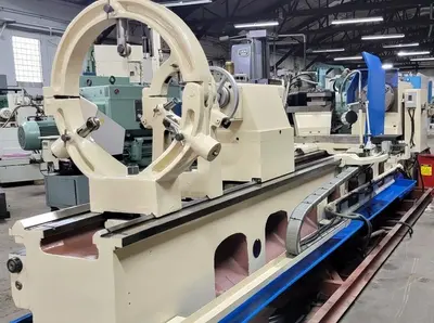 40 x 160 SAMSTAR HEAVY DUTY GAP BED ENGINE LATHE